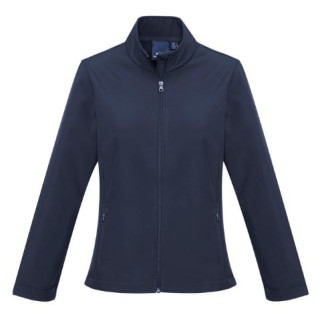 Womens Apex Softshell Jacket:Navy