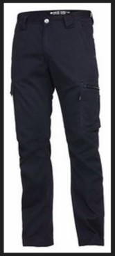 Mens Tradie Narrow Fit Summer Pant - Navy 